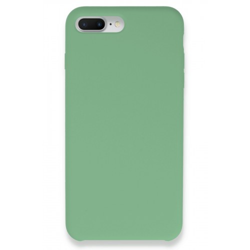 Newface iPhone 8 Plus Kılıf Lansman Legant Silikon - Yeşil
