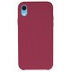 Newface iPhone XR Kılıf Lansman Legant Silikon - Fuşya