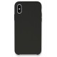 Newface iPhone XS Max Kılıf Lansman Legant Silikon - Siyah