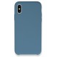 Newface iPhone XS Max Kılıf Lansman Legant Silikon - Açık Mavi