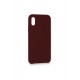 Newface iPhone XS Max Kılıf Lansman Legant Silikon - Bordo