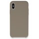 Newface iPhone XS Max Kılıf Lansman Legant Silikon - Bej