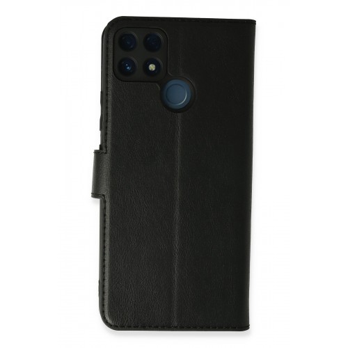 Newface Realme C25s Kılıf Trend S Plus Kapaklı Kılıf - Siyah Newface Realme C25s Kılıf Trend S Plus Kapaklı Kılıf - Siyah
