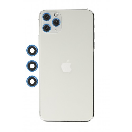 Newface iPhone 11 Pro Max Shine Kamera Lens - Mavi Newface iPhone 11 Pro Max Shine Kamera Lens - Mavi