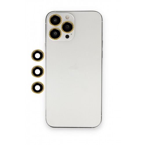 Newface iPhone 12 Pro Max Shine Kamera Lens - Gold Newface iPhone 12 Pro Max Shine Kamera Lens - Gold