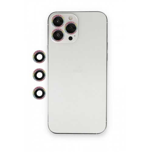 Newface iPhone 12 Pro Max Shine Kamera Lens - Rainbow Newface iPhone 12 Pro Max Shine Kamera Lens - Rainbow