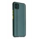 Newface Realme C11 Kılıf Miami Şeffaf Silikon - Koyu Yeşil Newface Realme C11 Kılıf Miami Şeffaf Silikon - Koyu Yeşil