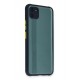 Newface Realme C11 Kılıf Miami Şeffaf Silikon  - Lacivert