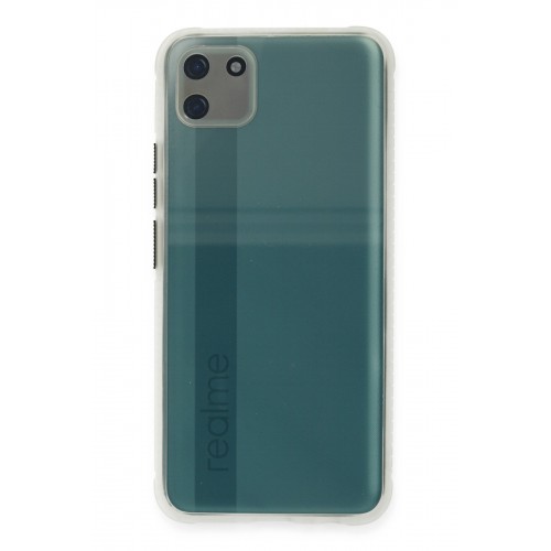 Newface Realme C11 Kılıf Miami Şeffaf Silikon - Şeffaf Newface Realme C11 Kılıf Miami Şeffaf Silikon - Şeffaf