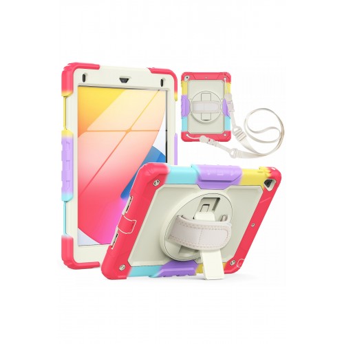 Newface iPad 5 Air 9.7 Kılıf Tablet Rainbow Kapak - Kırmızı Newface iPad 5 Air 9.7 Kılıf Tablet Rainbow Kapak - Kırmızı