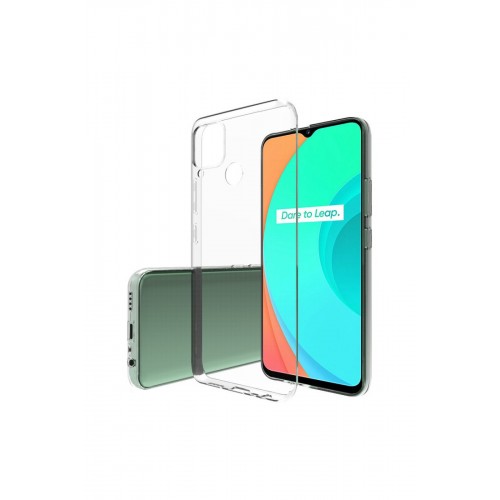 Newface Realme C15 Kılıf Lüx Şeffaf Silikon Newface Realme C15 Kılıf Lüx Şeffaf Silikon