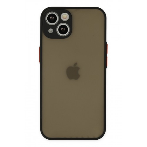 Newface iPhone 13 Mini Kılıf Montreal Silikon Kapak - Siyah