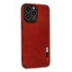 Newface iPhone 13 Pro Kılıf Loop Deri Silikon - Kırmızı Newface iPhone 13 Pro Kılıf Loop Deri Silikon - Kırmızı
