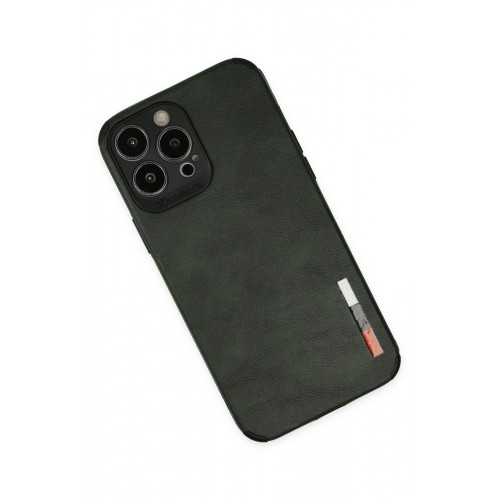 Newface iPhone 13 Pro Kılıf Loop Deri Silikon - Yeşil Newface iPhone 13 Pro Kılıf Loop Deri Silikon - Yeşil