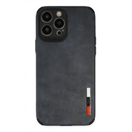 Newface iPhone 13 Pro Max Kılıf Loop Deri Silikon - Lacivert Newface iPhone 13 Pro Max Kılıf Loop Deri Silikon - Lacivert