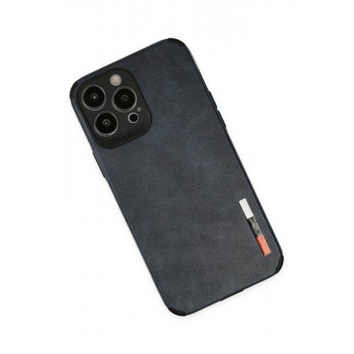 Newface iPhone 13 Pro Max Kılıf Loop Deri Silikon - Lacivert Newface iPhone 13 Pro Max Kılıf Loop Deri Silikon - Lacivert