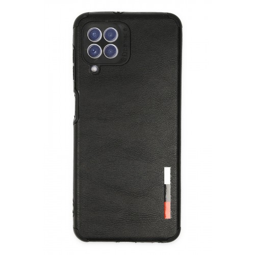 Newface Samsung Galaxy A22 Kılıf Loop Deri Silikon - Siyah Newface Samsung Galaxy A22 Kılıf Loop Deri Silikon - Siyah