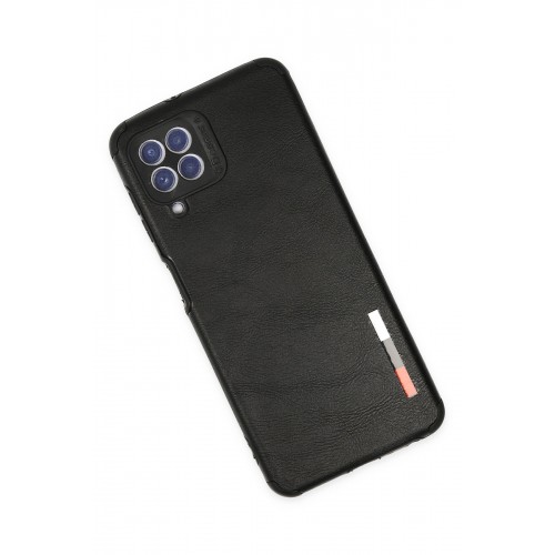 Newface Samsung Galaxy A22 Kılıf Loop Deri Silikon - Siyah Newface Samsung Galaxy A22 Kılıf Loop Deri Silikon - Siyah