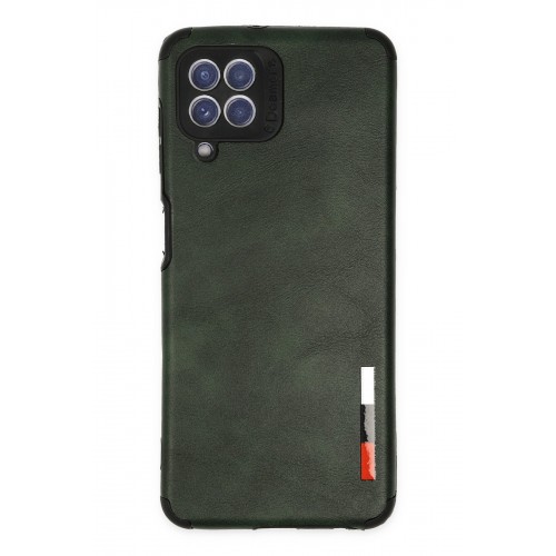 Newface Samsung Galaxy A22 Kılıf Loop Deri Silikon - Yeşil Newface Samsung Galaxy A22 Kılıf Loop Deri Silikon - Yeşil