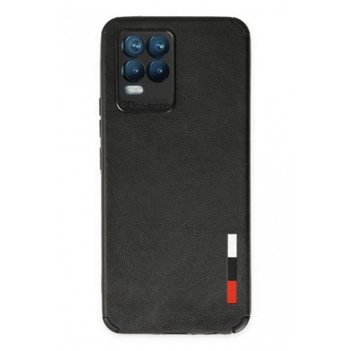 Newface Realme 8 Kılıf Loop Deri Silikon - Siyah Newface Realme 8 Kılıf Loop Deri Silikon - Siyah