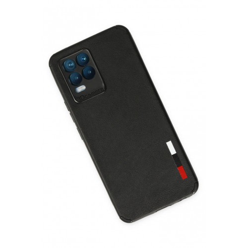 Newface Realme 8 Kılıf Loop Deri Silikon - Siyah Newface Realme 8 Kılıf Loop Deri Silikon - Siyah