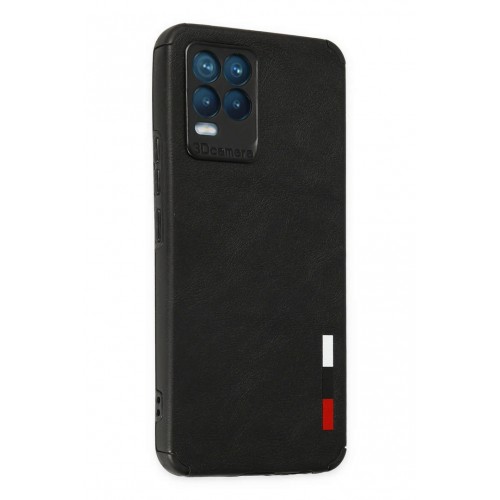 Newface Realme 8 Kılıf Loop Deri Silikon - Siyah Newface Realme 8 Kılıf Loop Deri Silikon - Siyah
