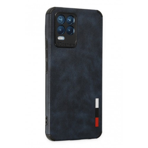 Newface Realme 8 Kılıf Loop Deri Silikon - Lacivert Newface Realme 8 Kılıf Loop Deri Silikon - Lacivert