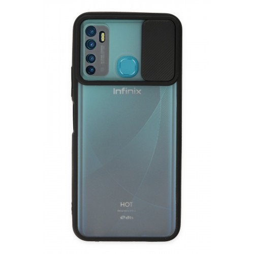 Newface İnfinix Hot 9 Kılıf Palm Buzlu Kamera Sürgülü Silikon - Siyah Newface İnfinix Hot 9 Kılıf Palm Buzlu Kamera Sürgülü Silikon - Siyah