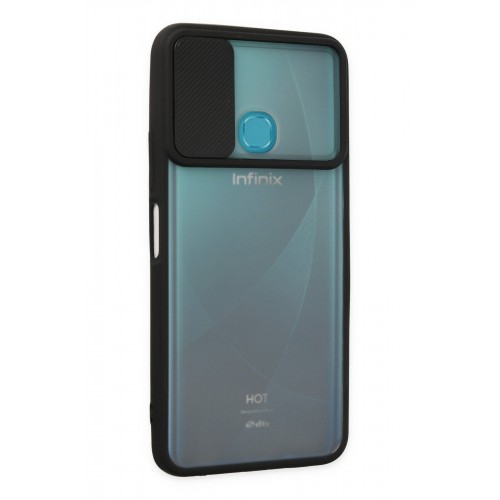 Newface İnfinix Hot 9 Kılıf Palm Buzlu Kamera Sürgülü Silikon - Siyah Newface İnfinix Hot 9 Kılıf Palm Buzlu Kamera Sürgülü Silikon - Siyah