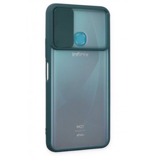 Newface İnfinix Hot 9 Kılıf Palm Buzlu Kamera Sürgülü Silikon - Yeşil Newface İnfinix Hot 9 Kılıf Palm Buzlu Kamera Sürgülü Silikon - Yeşil