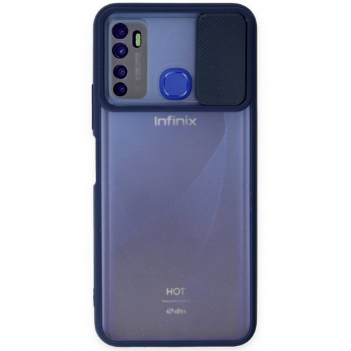 Newface İnfinix Hot 9 Kılıf Palm Buzlu Kamera Sürgülü Silikon - Lacivert Newface İnfinix Hot 9 Kılıf Palm Buzlu Kamera Sürgülü Silikon - Lacivert