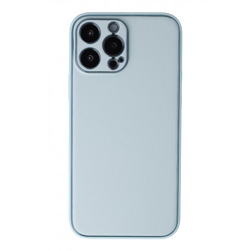 Newface iPhone 13 Pro Kılıf Coco Deri Silikon Kapak - Turkuaz