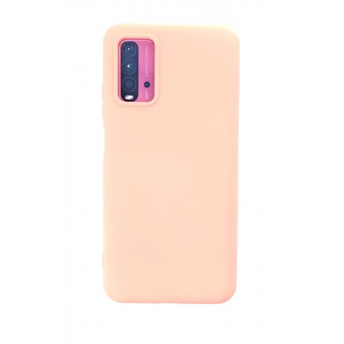 Newface Xiaomi Redmi Note 9 4G Kılıf Nano içi Kadife Silikon - Pudra Newface Xiaomi Redmi Note 9 4G Kılıf Nano içi Kadife Silikon - Pudra