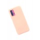 Newface Xiaomi Redmi Note 9 4G Kılıf Nano içi Kadife Silikon - Pudra Newface Xiaomi Redmi Note 9 4G Kılıf Nano içi Kadife Silikon - Pudra
