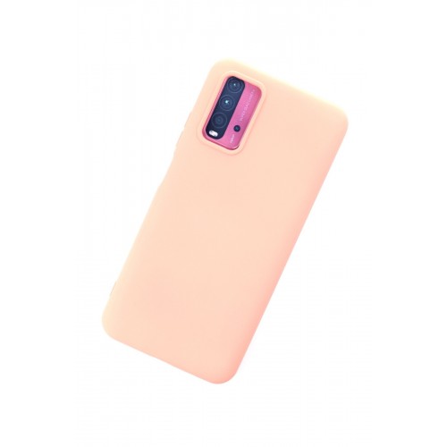 Newface Xiaomi Redmi Note 9 4G Kılıf Nano içi Kadife Silikon - Pudra Newface Xiaomi Redmi Note 9 4G Kılıf Nano içi Kadife Silikon - Pudra