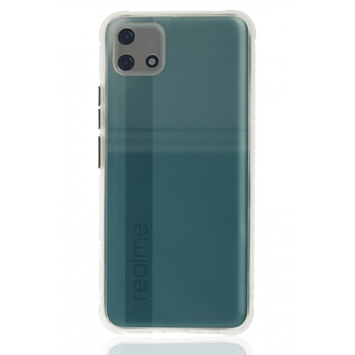 Newface Realme C11 2021 Kılıf Miami Şeffaf Silikon - Şeffaf Newface Realme C11 2021 Kılıf Miami Şeffaf Silikon - Şeffaf