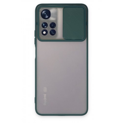 Newface Xiaomi Redmi Note 11 Pro Plus 5G Kılıf Palm Buzlu Kamera Sürgülü Silikon - Yeşil Newface Xiaomi Redmi Note 11 Pro Plus 5G Kılıf Palm Buzlu Kamera Sürgülü Silikon - Yeşil