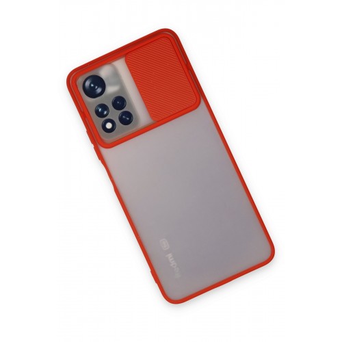Newface Xiaomi Redmi Note 11 Pro Plus 5G Kılıf Palm Buzlu Kamera Sürgülü Silikon - Kırmızı Newface Xiaomi Redmi Note 11 Pro Plus 5G Kılıf Palm Buzlu Kamera Sürgülü Silikon - Kırmızı