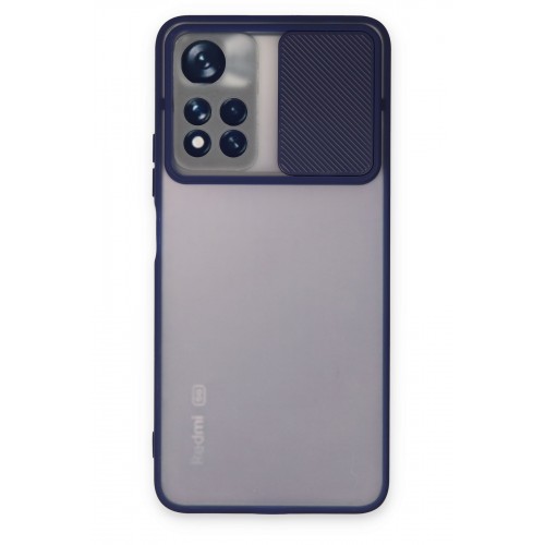 Newface Xiaomi Redmi Note 11 Pro Plus 5G Kılıf Palm Buzlu Kamera Sürgülü Silikon - Lacivert Newface Xiaomi Redmi Note 11 Pro Plus 5G Kılıf Palm Buzlu Kamera Sürgülü Silikon - Lacivert