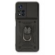 Newface Xiaomi Redmi Note 11T Kılıf Pars Lens Yüzüklü Silikon - Siyah