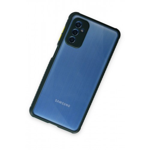 Newface Samsung Galaxy M52 5G Kılıf Miami Şeffaf Silikon - Koyu Yeşil Newface Samsung Galaxy M52 5G Kılıf Miami Şeffaf Silikon - Koyu Yeşil