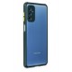 Newface Samsung Galaxy M52 5G Kılıf Miami Şeffaf Silikon - Koyu Yeşil Newface Samsung Galaxy M52 5G Kılıf Miami Şeffaf Silikon - Koyu Yeşil