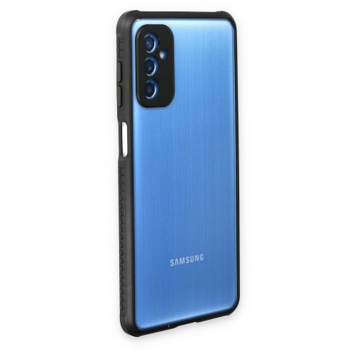Newface Samsung Galaxy M52 5G Kılıf Miami Şeffaf Silikon - Siyah Newface Samsung Galaxy M52 5G Kılıf Miami Şeffaf Silikon - Siyah
