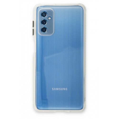 Newface Samsung Galaxy M52 5G Kılıf Miami Şeffaf Silikon - Şeffaf Newface Samsung Galaxy M52 5G Kılıf Miami Şeffaf Silikon - Şeffaf