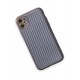 Newface iPhone 12 Kılıf Coco Karbon Silikon - Gri Newface iPhone 12 Kılıf Coco Karbon Silikon - Gri