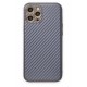 Newface iPhone 12 Pro Max Kılıf Coco Karbon Silikon - Gri Newface iPhone 12 Pro Max Kılıf Coco Karbon Silikon - Gri