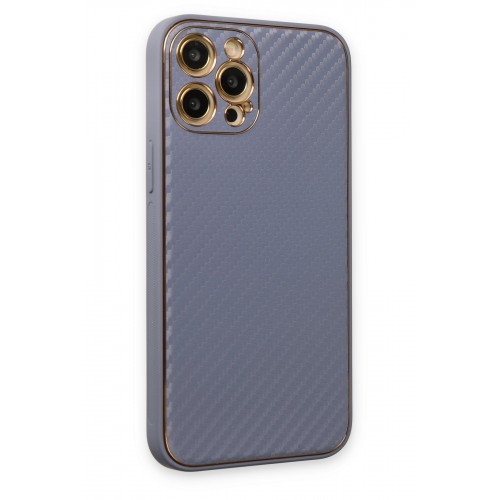 Newface iPhone 12 Pro Max Kılıf Coco Karbon Silikon - Gri Newface iPhone 12 Pro Max Kılıf Coco Karbon Silikon - Gri