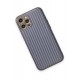 Newface iPhone 12 Pro Max Kılıf Coco Karbon Silikon - Gri Newface iPhone 12 Pro Max Kılıf Coco Karbon Silikon - Gri