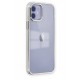 Newface iPhone 12 Kılıf Element Silikon - Gümüş Newface iPhone 12 Kılıf Element Silikon - Gümüş