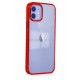 Newface iPhone 12 Kılıf Element Silikon - Kırmızı Newface iPhone 12 Kılıf Element Silikon - Kırmızı